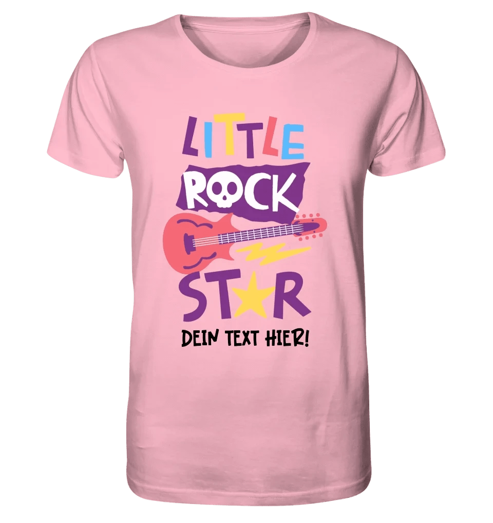 Little Rock Star 2 Motive wählbar • Unisex Premium T-Shirt XS-5XL aus Bio-Baumwolle für Herren & Damen • personalisiert • Motivprodukt