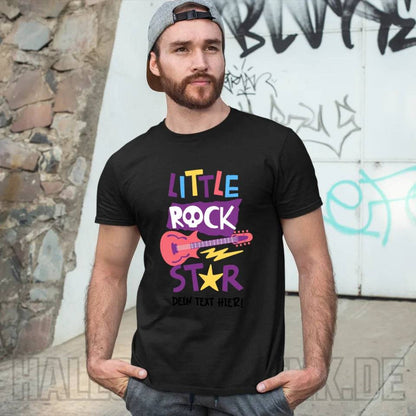 Little Rock Star 2 Motive wählbar • Unisex Premium T-Shirt XS-5XL aus Bio-Baumwolle für Herren & Damen • personalisiert • Motivprodukt