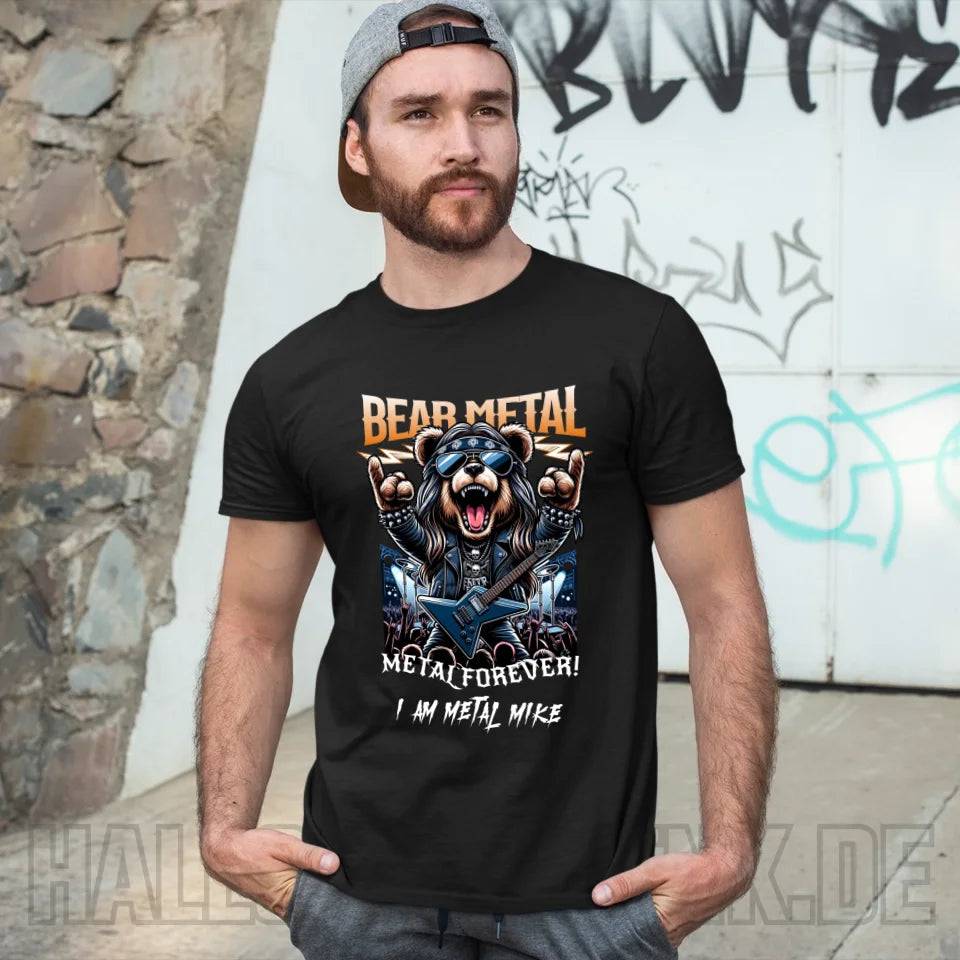 METAL FOREVER! • Musik • Music • Heavy Metal • Rock • Unisex Premium T-Shirt XS-5XL aus Bio-Baumwolle für Herren & Damen • personalisiert • Motivprodukt