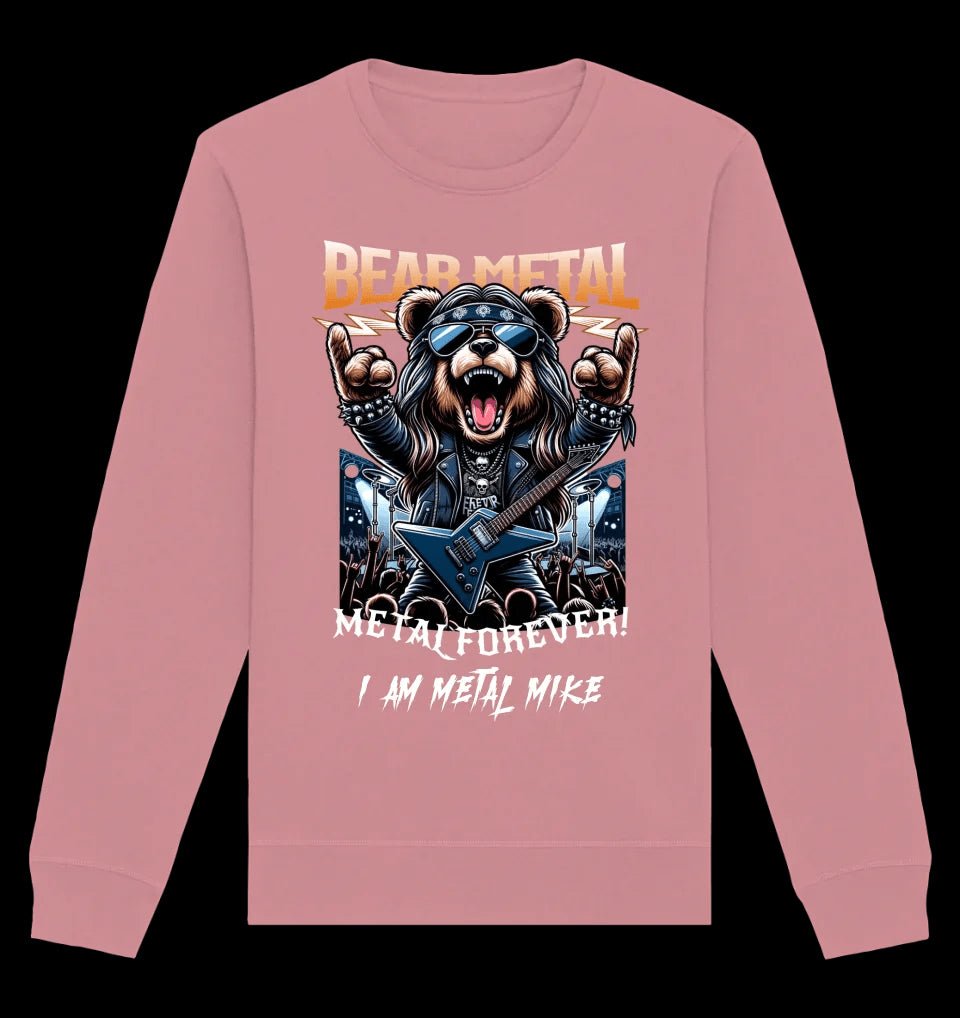 METAL FOREVER! • Musik • Music • Heavy Metal • Rock • Unisex Sweatshirt Bio-Baumwolle in 4 Farben XS-3XL • personalisiert