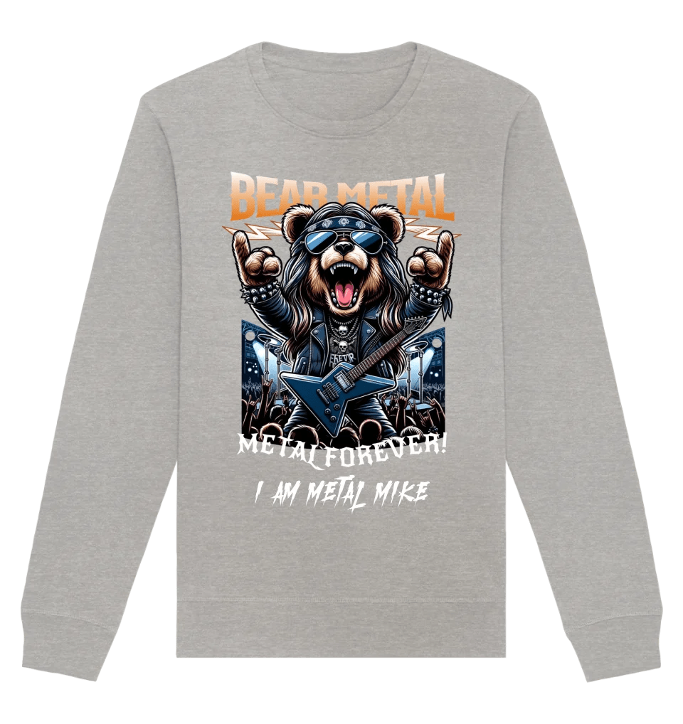 METAL FOREVER! • Musik • Music • Heavy Metal • Rock • Unisex Sweatshirt Bio-Baumwolle in 4 Farben XS-3XL • personalisiert