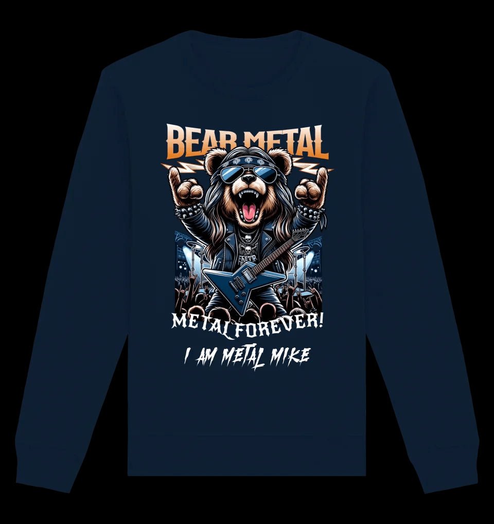 METAL FOREVER! • Musik • Music • Heavy Metal • Rock • Unisex Sweatshirt Bio-Baumwolle in 4 Farben XS-3XL • personalisiert