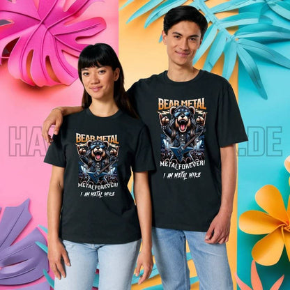 METAL FOREVER! • Musik • Music • Heavy Metal • Rock • Unisex Premium T-Shirt XS-5XL aus Bio-Baumwolle für Herren & Damen • personalisiert • Motivprodukt