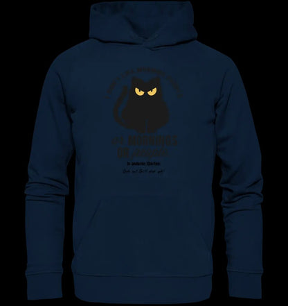 MORNING PEOPLE CAT • Katze • Unisex Premium Hoodie XS-5XL aus Bio-Baumwolle für Damen & Herren • Exklusivdesign • personalisiert