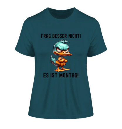 Miese Ente • Passe den Text an • Ladies Premium T-Shirt XS-2XL aus Bio-Baumwolle für Damen • Exklusivdesign • personalisiert