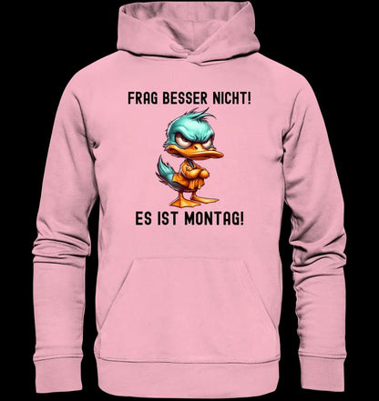 Miese Ente • Passe den Text an • Unisex Premium Hoodie XS-5XL aus Bio-Baumwolle für Damen & Herren • Exklusivdesign • personalisiert