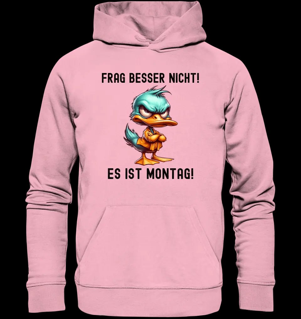 Miese Ente • Passe den Text an • Unisex Premium Hoodie XS-5XL aus Bio-Baumwolle für Damen & Herren • Exklusivdesign • personalisiert