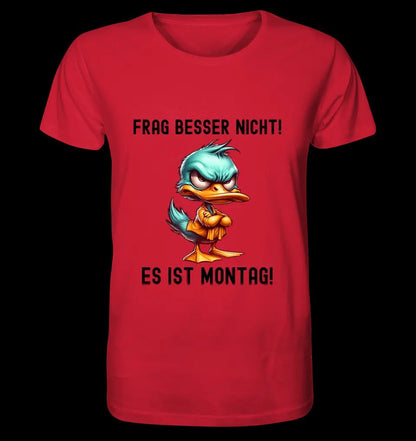 Miese Ente • Passe den Text an • Unisex Premium T-Shirt XS-5XL aus Bio-Baumwolle für Damen & Herren • Exklusivdesign • personalisiert