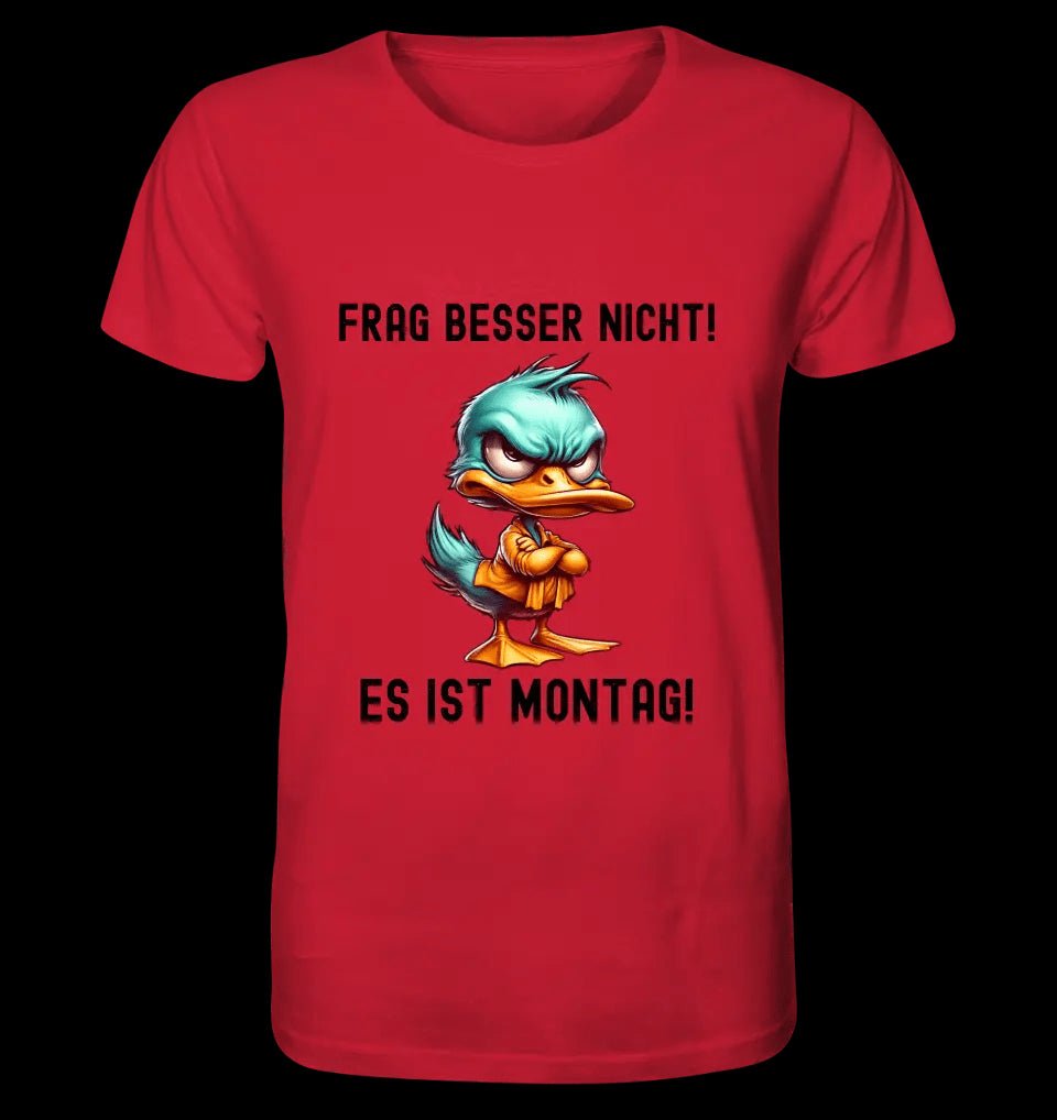 Miese Ente • Passe den Text an • Unisex Premium T-Shirt XS-5XL aus Bio-Baumwolle für Damen & Herren • Exklusivdesign • personalisiert