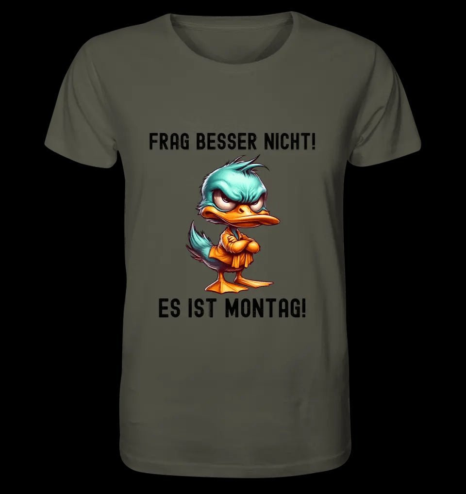 Miese Ente • Passe den Text an • Unisex Premium T-Shirt XS-5XL aus Bio-Baumwolle für Damen & Herren • Exklusivdesign • personalisiert