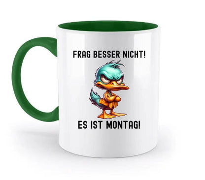 Miese Ente • Passe den Text an • zweifarbige Tasse • Exklusivdesign • personalisiert