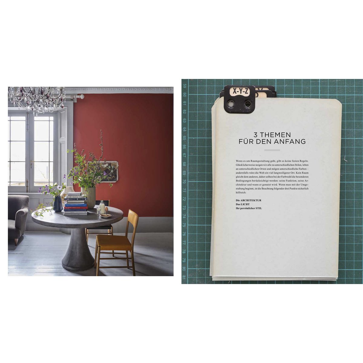 Mit Farbe Wohnen. Farrow & Ball