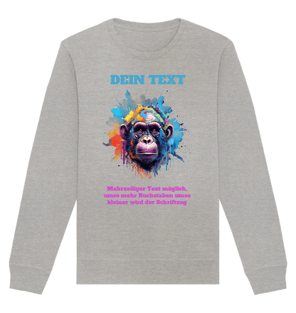 Motivauswahl: Mix-it-Designer • Unisex Sweatshirt Bio-Baumwolle in 4 Farben XS-3XL • personalisiert