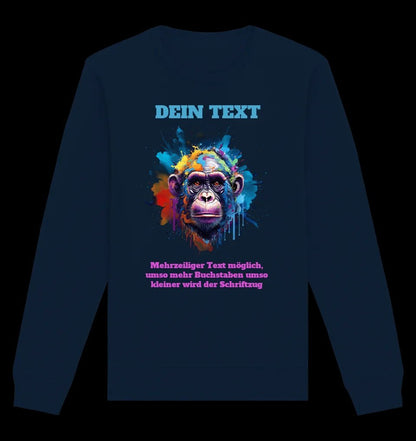 Motivauswahl: Mix-it-Designer • Unisex Sweatshirt Bio-Baumwolle in 4 Farben XS-3XL • personalisiert