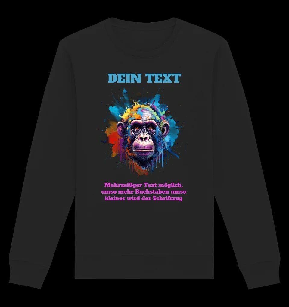 Motivauswahl: Mix-it-Designer • Unisex Sweatshirt Bio-Baumwolle in 4 Farben XS-3XL • personalisiert