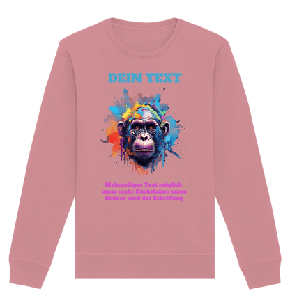 Motivauswahl: Mix-it-Designer • Unisex Sweatshirt Bio-Baumwolle in 4 Farben XS-3XL • personalisiert