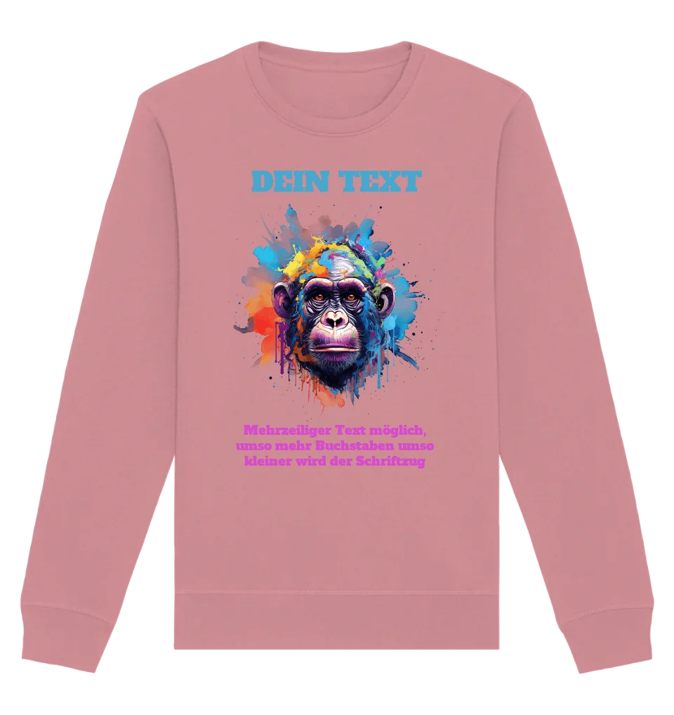 Motivauswahl: Mix-it-Designer • Unisex Sweatshirt Bio-Baumwolle in 4 Farben XS-3XL • personalisiert