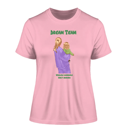 Mutter & Baby Designer personalisierbar - Ladies Premium T-Shirt XS-2XL aus Bio-Baumwolle für Damen