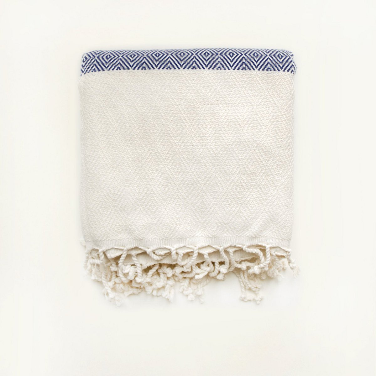 OTTO Navy Handwoven Turkish Towel - Perfect for a Luxurious Self Care Routine • türkisches Handtuch / Hamamtuch