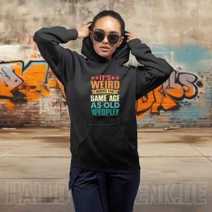 Old people • Unisex Premium Hoodie XS-5XL aus Bio-Baumwolle für Damen & Herren • Exklusivdesign • personalisiert