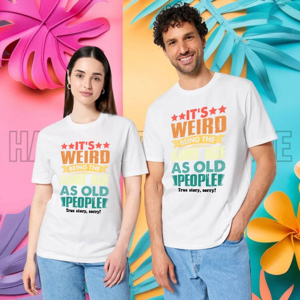 Old people • Unisex Premium T-Shirt XS-5XL aus Bio-Baumwolle für Damen & Herren • Exklusivdesign • personalisiert