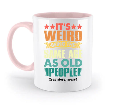 Old people • zweifarbige Tasse • Exklusivdesign • personalisiert