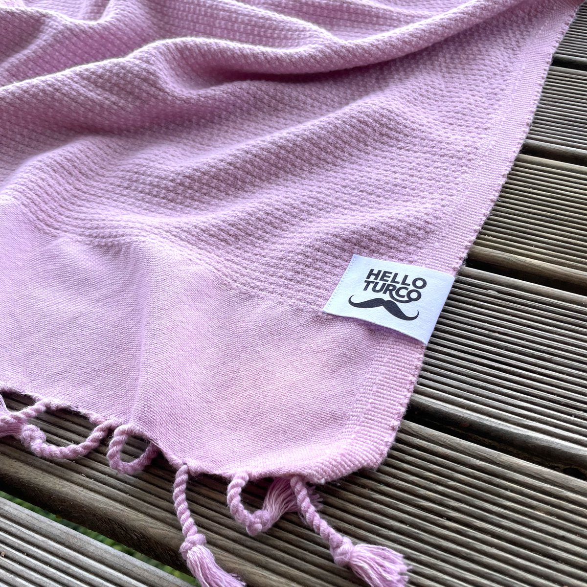 PINKO Stonewashed - Premium Wellness Towel • türkisches Handtuch / Hamamtuch