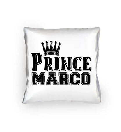 PRINCE + WUNSCHNAME • Kissen 40x40 cm • Exklusivdesign • personalisiert