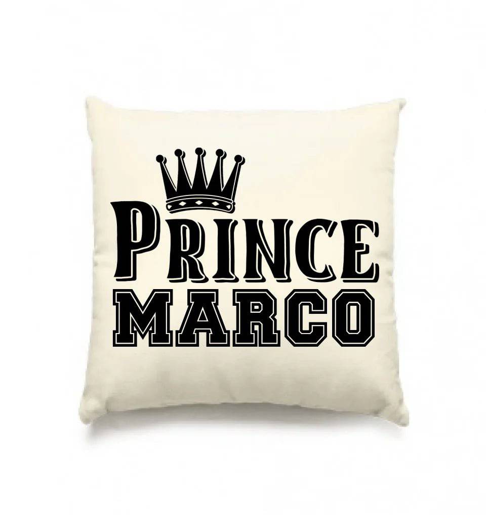 PRINCE + WUNSCHNAME • Kissen 40x40 cm • Exklusivdesign • personalisiert