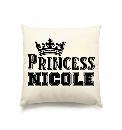 PRINCESS + WUNSCHNAME • Kissen 40x40 cm • Exklusivdesign • personalisiert