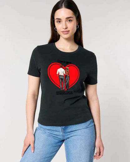 Paar Designer: Abendlook Couple - Ladies Premium T-Shirt XS-2XL aus Bio-Baumwolle für Damen