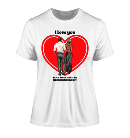 Paar Designer: Abendlook Couple - Ladies Premium T-Shirt XS-2XL aus Bio-Baumwolle für Damen