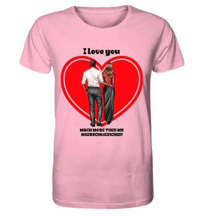 Paar Designer: Abendlook Couple personalisierbar - Unisex Premium T-Shirt XS-5XL aus Bio-Baumwolle für Damen & Herren