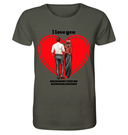 Paar Designer: Abendlook Couple personalisierbar - Unisex Premium T-Shirt XS-5XL aus Bio-Baumwolle für Damen & Herren