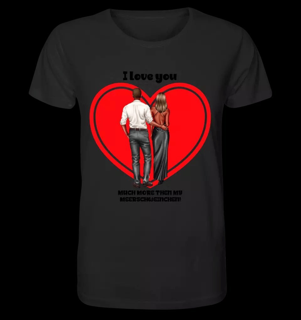 Paar Designer: Abendlook Couple personalisierbar - Unisex Premium T-Shirt XS-5XL aus Bio-Baumwolle für Damen & Herren