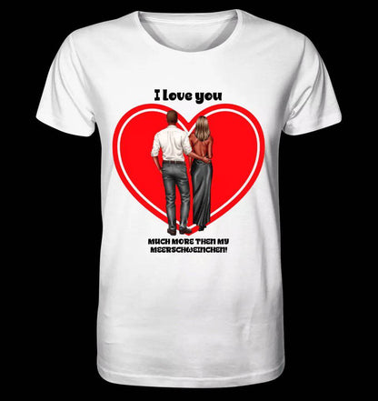 Paar Designer: Abendlook Couple personalisierbar - Unisex Premium T-Shirt XS-5XL aus Bio-Baumwolle für Damen & Herren