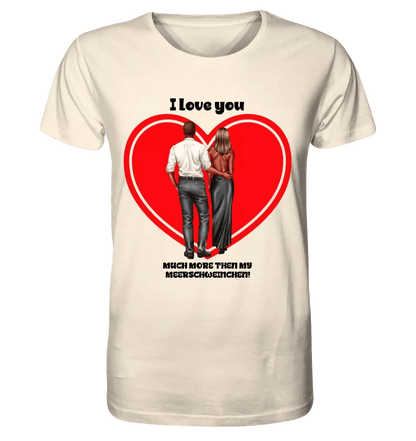 Paar Designer: Abendlook Couple personalisierbar - Unisex Premium T-Shirt XS-5XL aus Bio-Baumwolle für Damen & Herren