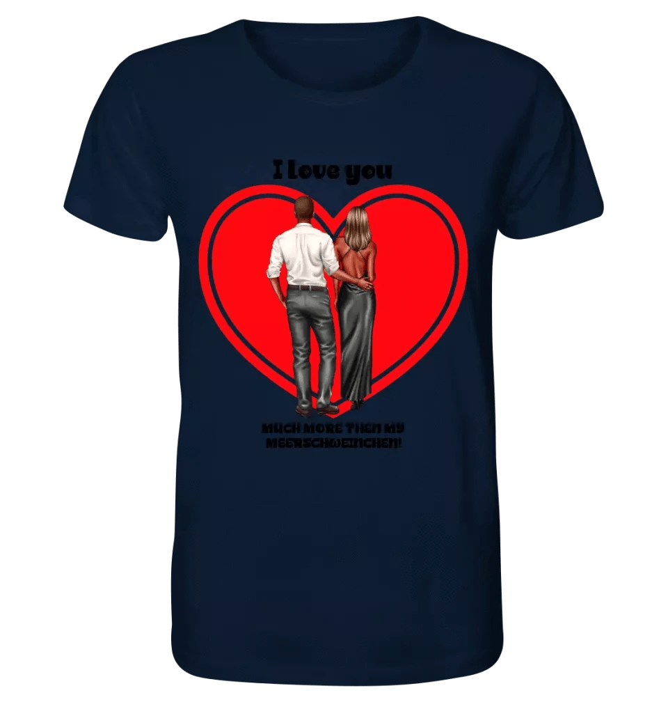 Paar Designer: Abendlook Couple personalisierbar - Unisex Premium T-Shirt XS-5XL aus Bio-Baumwolle für Damen & Herren