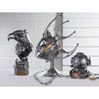 Poly Skulptur"Steampunk Eagle" • Skulptur • Wohndeko