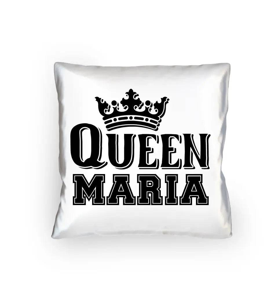 QUEEN + WUNSCHNAME • Kissen 40x40 cm • Exklusivdesign • personalisiert