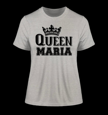 QUEEN + WUNSCHNAME • Ladies Premium T-Shirt XS-2XL aus Bio-Baumwolle für Damen • Exklusivdesign • personalisiert