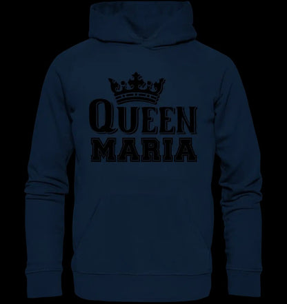 QUEEN + WUNSCHNAME • Unisex Premium Hoodie XS-5XL aus Bio-Baumwolle für Damen & Herren • Exklusivdesign • personalisiert