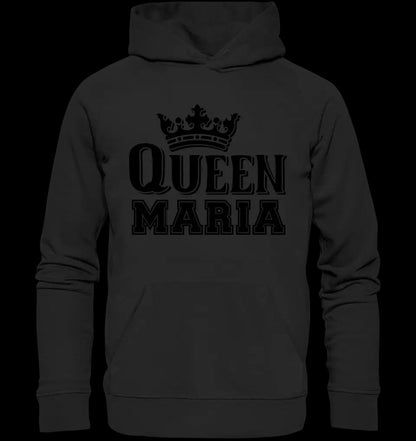 QUEEN + WUNSCHNAME • Unisex Premium Hoodie XS-5XL aus Bio-Baumwolle für Damen & Herren • Exklusivdesign • personalisiert