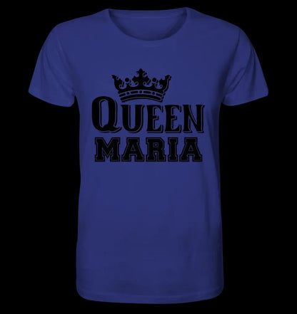 QUEEN + WUNSCHNAME • Unisex Premium T-Shirt XS-5XL aus Bio-Baumwolle für Damen & Herren • Exklusivdesign • personalisiert