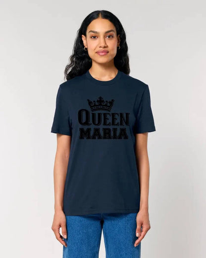 QUEEN + WUNSCHNAME • Unisex Premium T-Shirt XS-5XL aus Bio-Baumwolle für Damen & Herren • Exklusivdesign • personalisiert