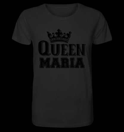 QUEEN + WUNSCHNAME • Unisex Premium T-Shirt XS-5XL aus Bio-Baumwolle für Damen & Herren • Exklusivdesign • personalisiert