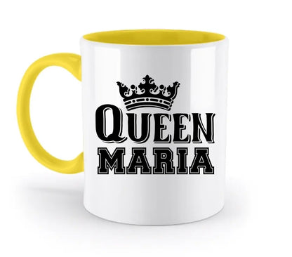 QUEEN + WUNSCHNAME • zweifarbige Tasse • Exklusivdesign • personalisiert