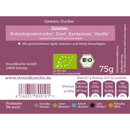 Reise-Gewürzset Sixpack mit 6 Gewürzmischungen