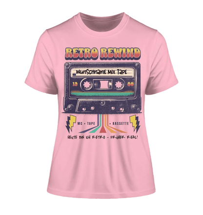 Retro MC 1960 bis 1999 + Wunschtext • Ladies Premium T-Shirt XS-2XL aus Bio-Baumwolle für Damen • Exklusivdesign • personalisiert