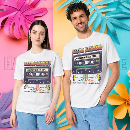 Retro MC 1960 bis 1999 + Wunschtext • Unisex Premium T-Shirt XS-5XL aus Bio-Baumwolle für Damen & Herren • Exklusivdesign • personalisiert